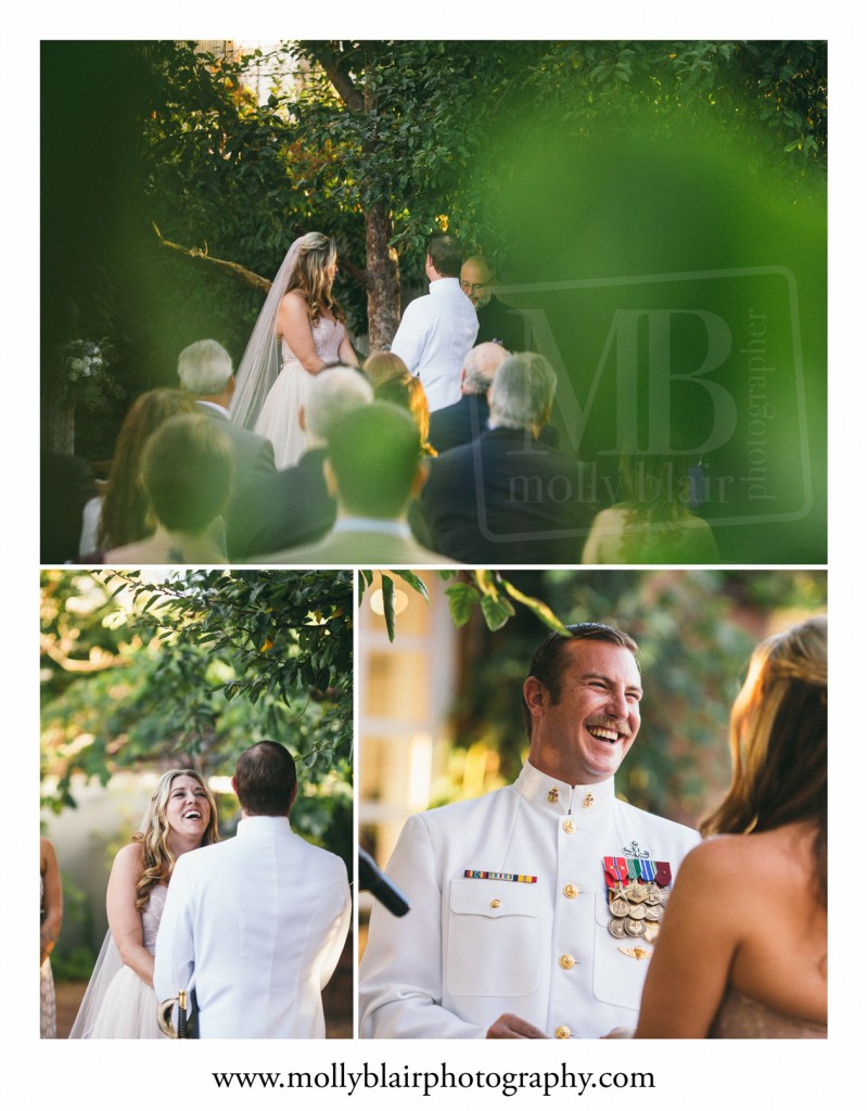 Wedding Ceremony at Blanc