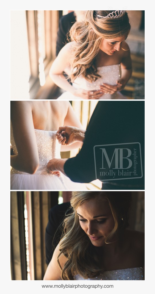 Keystone Bride Getting ready