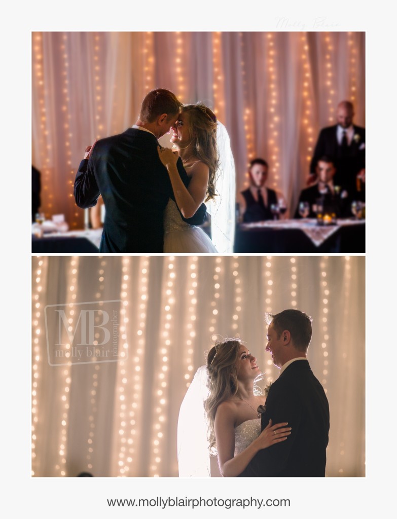 Warren Station for the Arts Winter Wedding First Dance