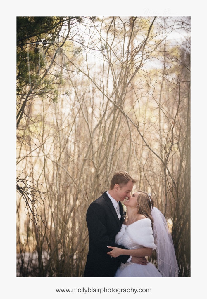 warren station of the arts at keystone winter wedding