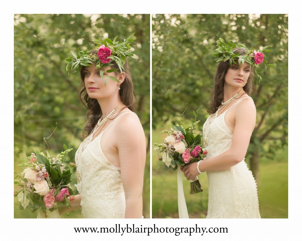 Ya ya Apple Orchard Romantic themed wedding