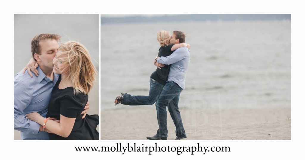 Beach Engagement Session Seattle