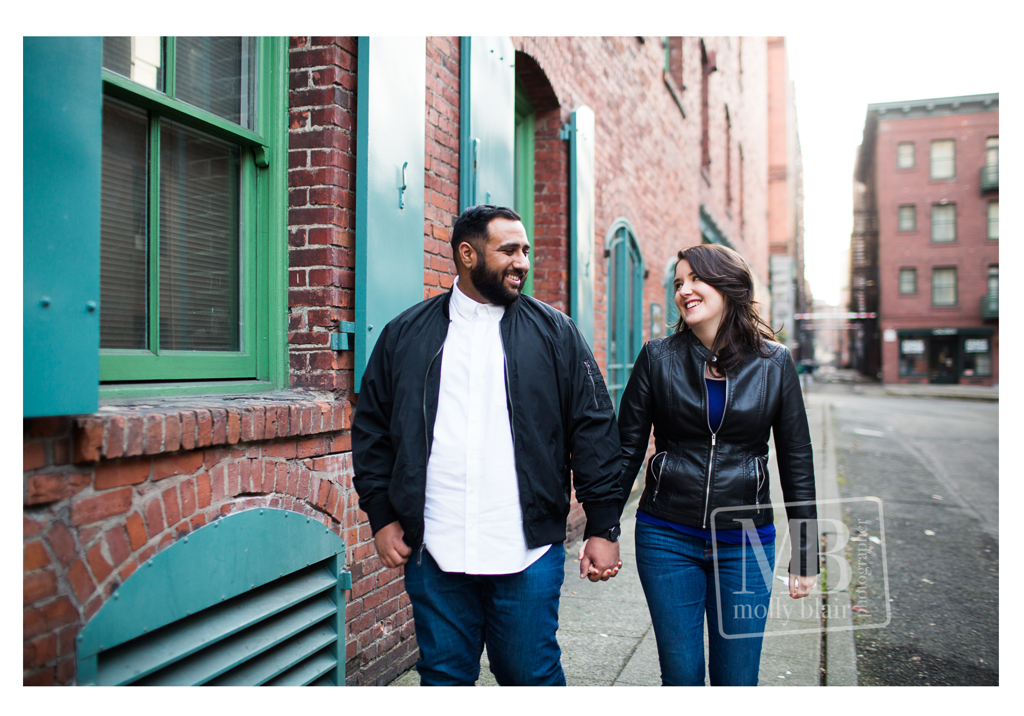 Engagement Session Pioneer Square Seattle