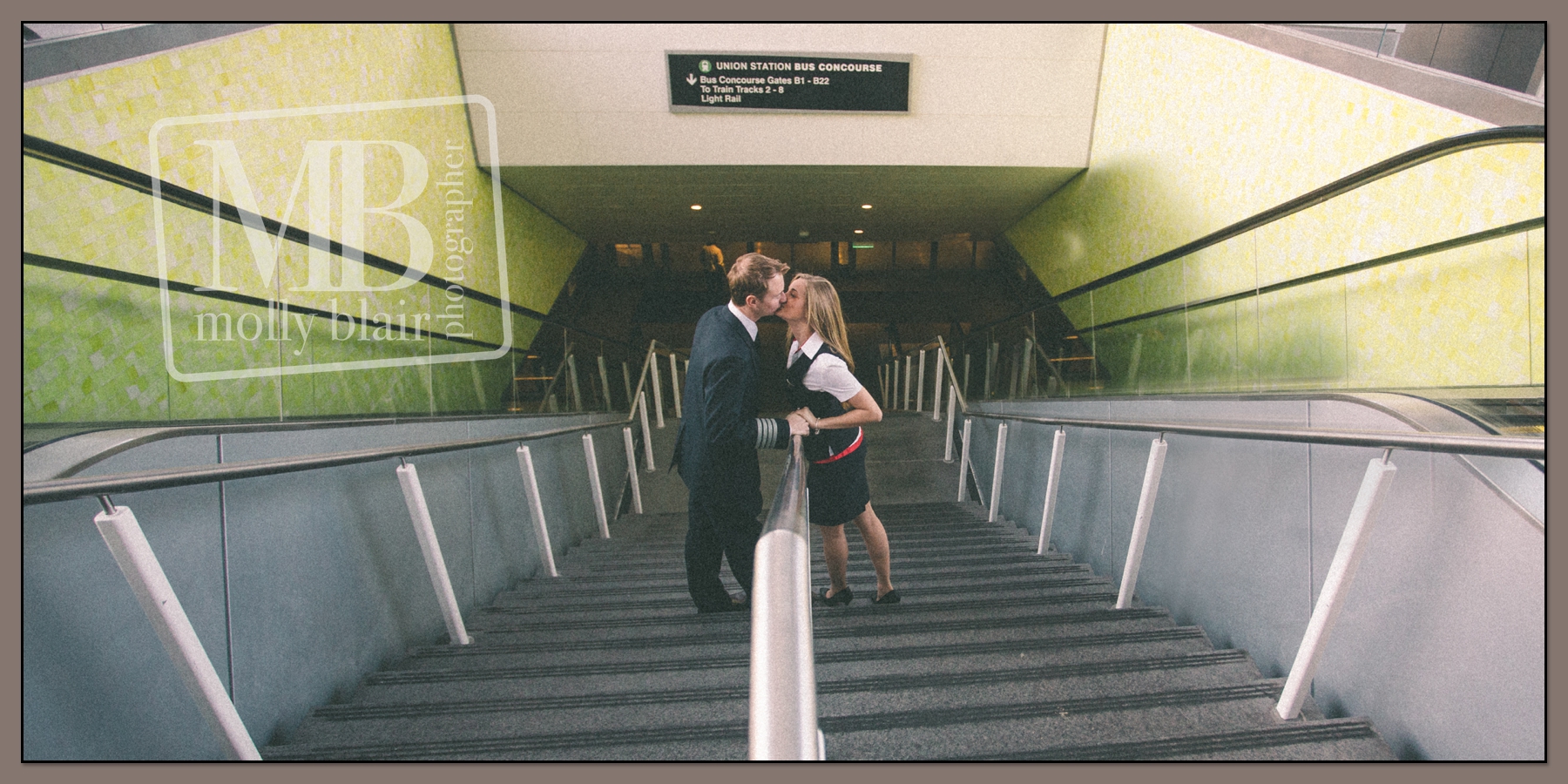 Union Station Engagement in Denver, Colorado – Brittney and Dan