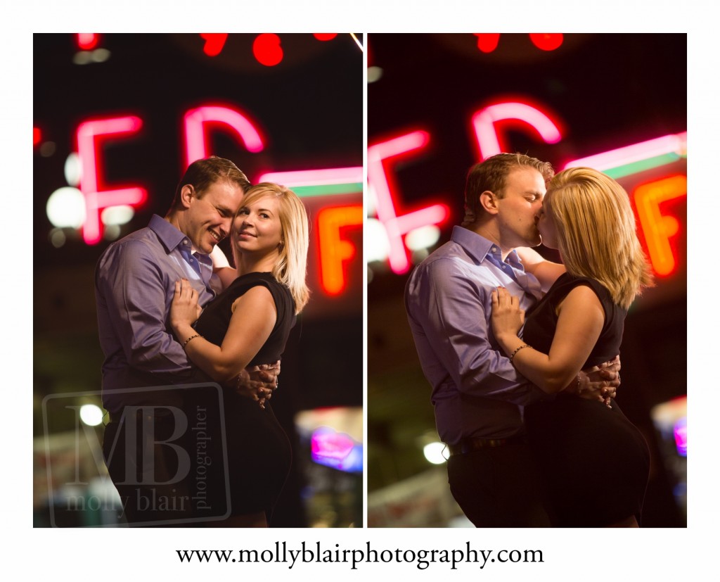 Seattle Night Engagement Session