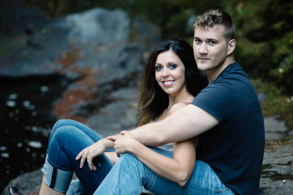 Sweet Creek Falls Engagement Session