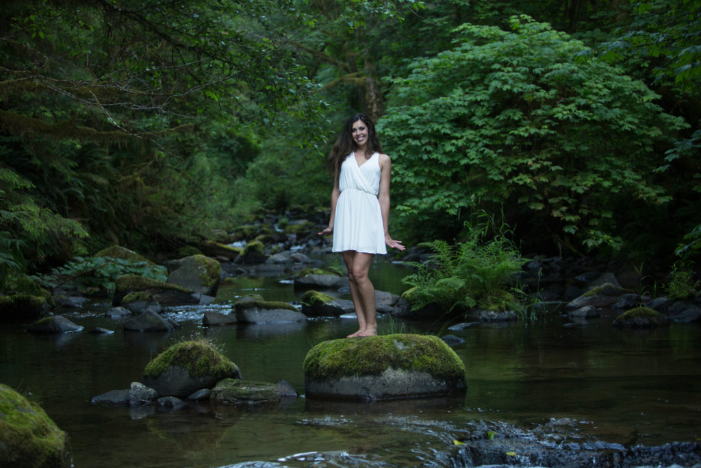 Sweet Creek engagement session