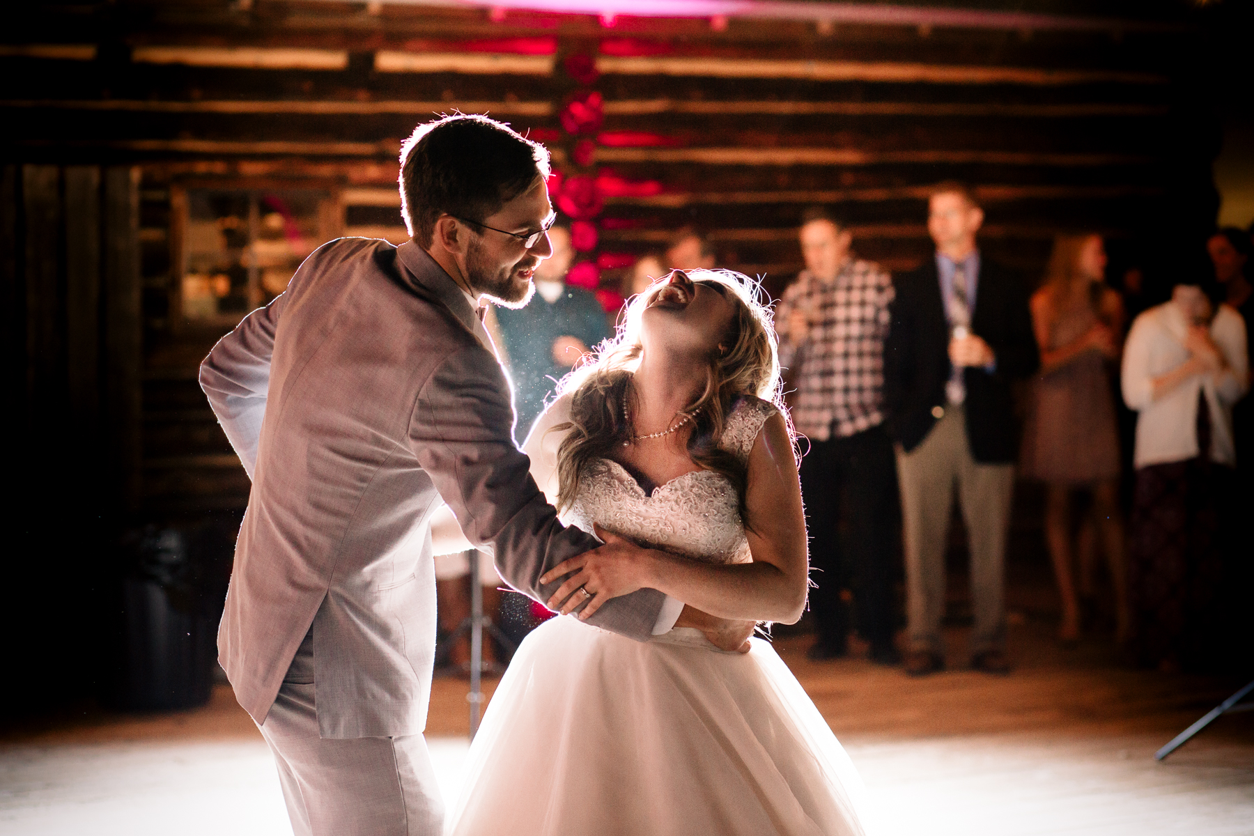 wedding photography styles Candid Bride and groom dancing